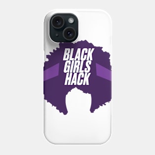 Black Girls Hack Floating Phone Case