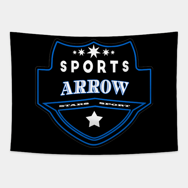 Sports Arrow Tapestry by Creative Has
