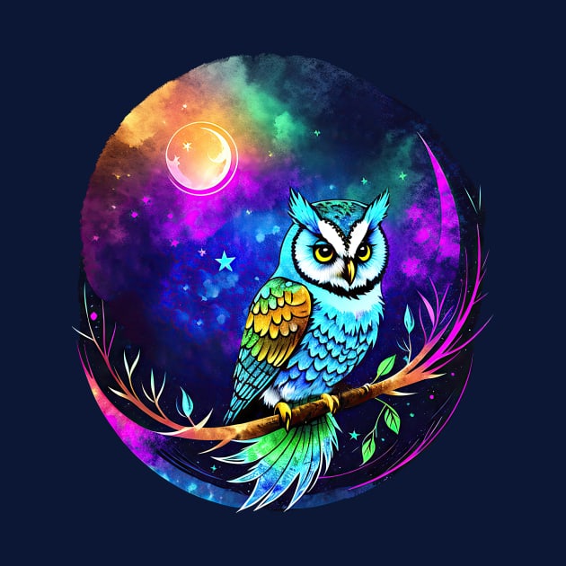 Moonlight Owl 1 by Alpenglow Workshop