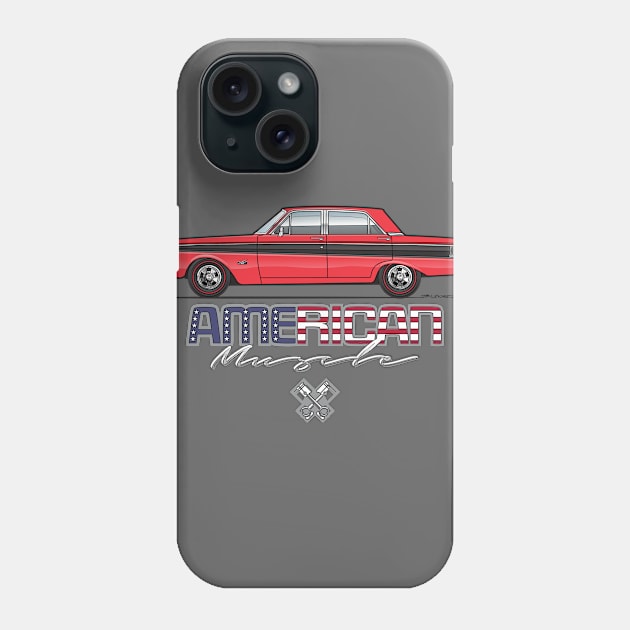 Red sedan Phone Case by JRCustoms44