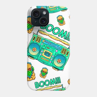 Skull dj Phone Case