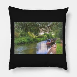 By The Kennet And Avon Canal Pillow