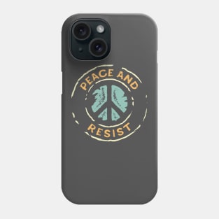 Peace and Resist - 2018 Midterm Elections Phone Case