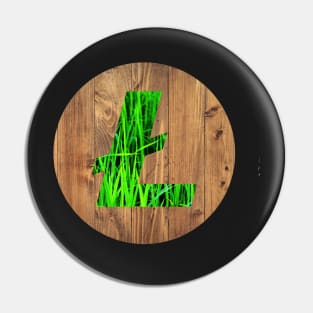 Litecoin: Wood and Grass Pin