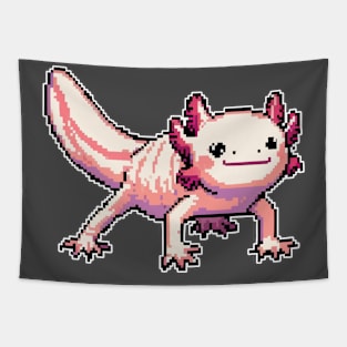 My Pixel Axolotl Tapestry