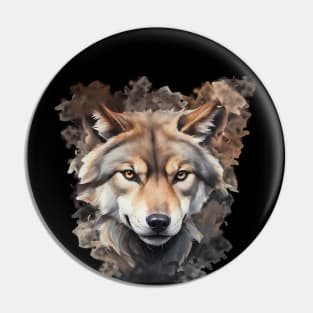 wolf Pin