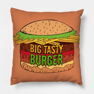 Big Tasty Burger Pillow