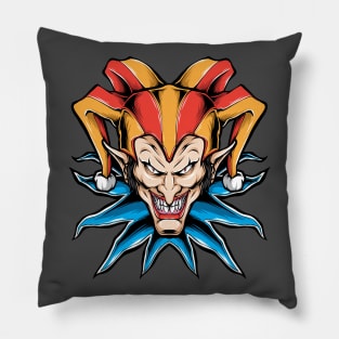 Clown Scary Head Pillow