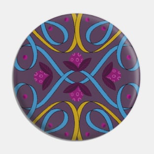 colorful bow design Pin