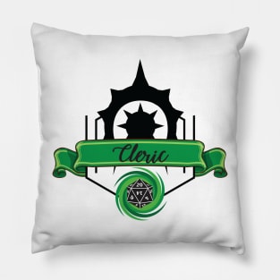 Cleric Class Green Pillow