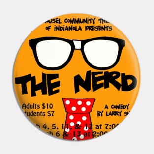 Carousel Theatre The Nerd Show Poster Pin