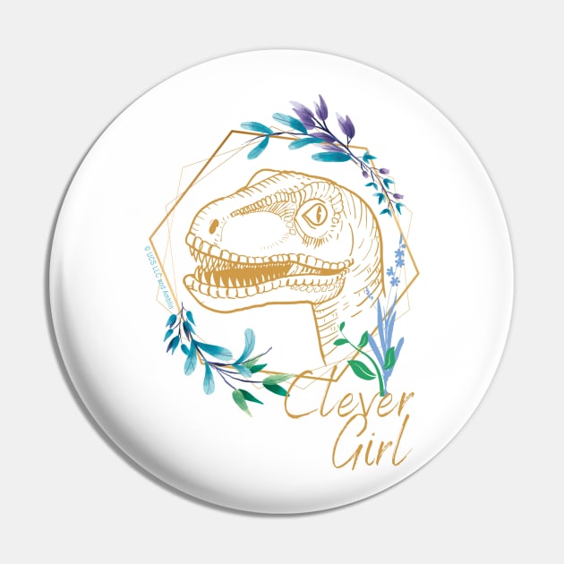 Clever Girl - Velociraptor Pin by Jurassic Merch
