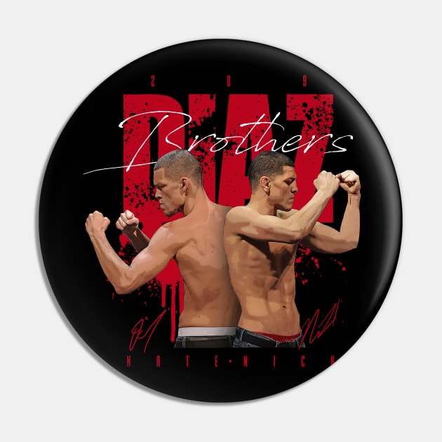 Nick x Nate Diaz Pin by Juantamad