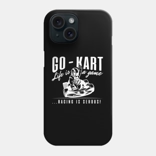 'Vintage Go Kart Racing' Awesome Car Gift Phone Case