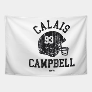 Calais Campbell Atlanta Helmet Font Tapestry