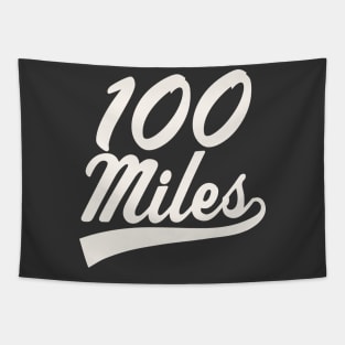 100 Miles Ultramarathon Ultra Runner Trail Running Tapestry