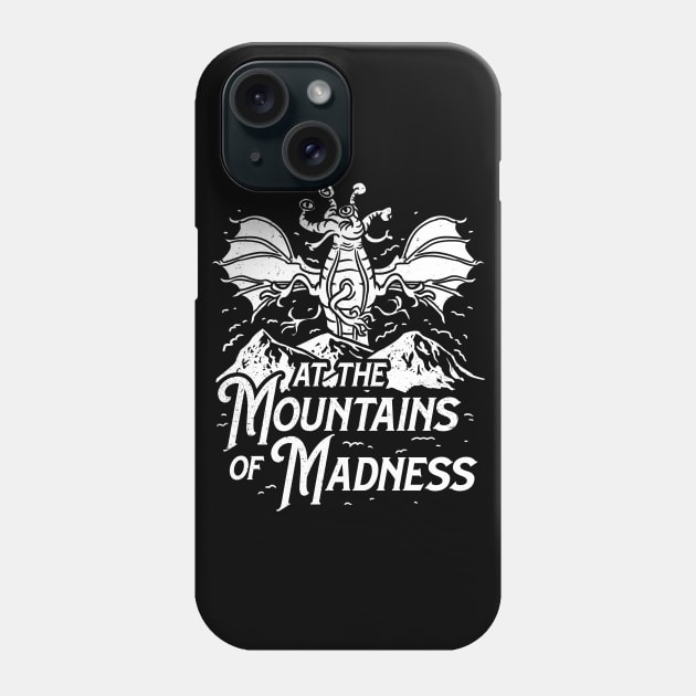 At The Mountains Of Madness Phone Case by Scud"