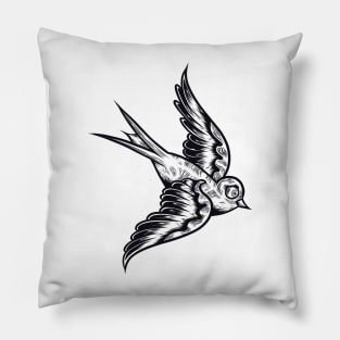 Swallow bird Pillow