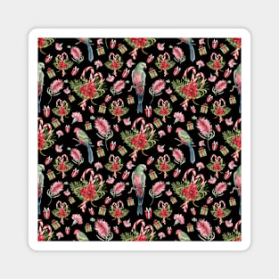 Australian Native Birds and Flowers - A Christmas Print Magnet