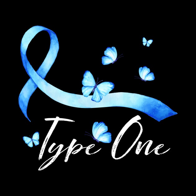 T1D T-Shirt Type 1 Diabetes Awareness Gift by Lones Eiless