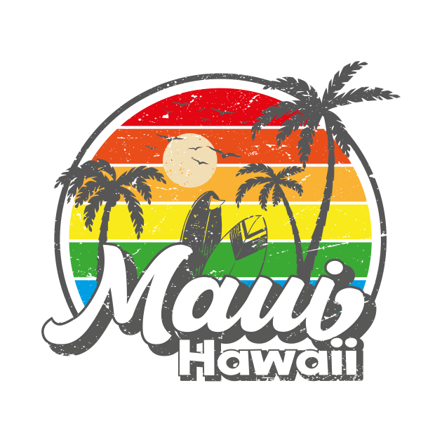 Vintage 80s Maui Hawaii by GShow