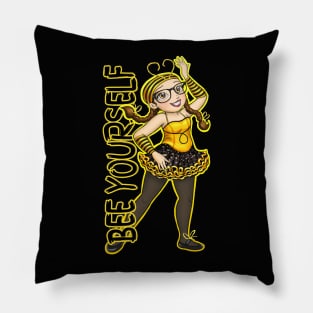 Bee Yourself Pillow