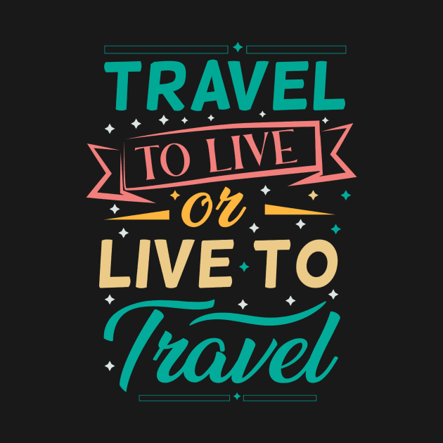 Hand drawn travel creative typography design by snoddyshop