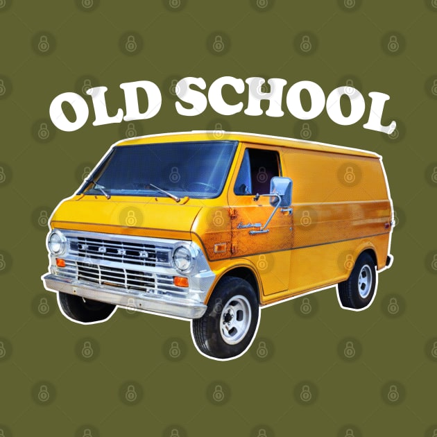 OLD SCHOOL  //// Retro 70s Style Design by DankFutura