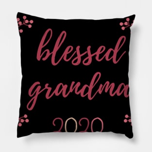 Blessed Grandma fun & lover Quotes designs for gifts Pillow