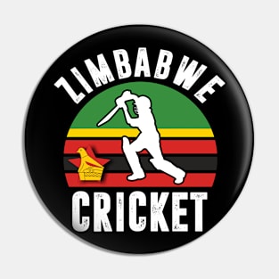 Zimbabwe Cricket flag Pin