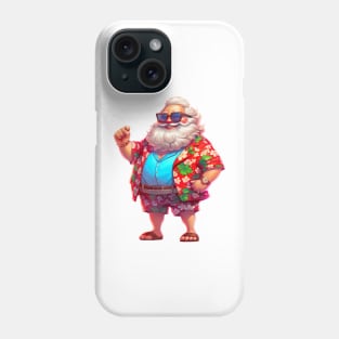 Santa Claus in July #4 Phone Case