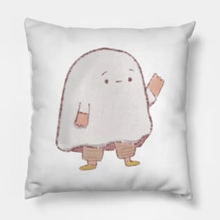 lil ghost design Pillow