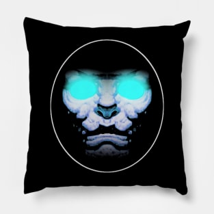 Djinn - blue Pillow