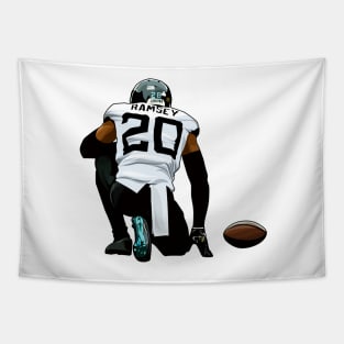 Jalen Ramsey #20 Takes A Knee Tapestry