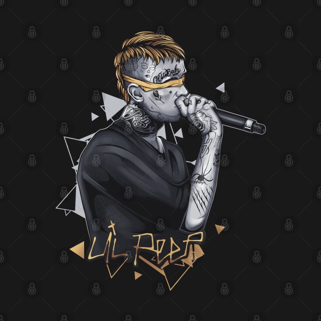 Lil Peep | Gold version by DenielHast