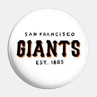 San Francisco Giaaaants 05 Pin