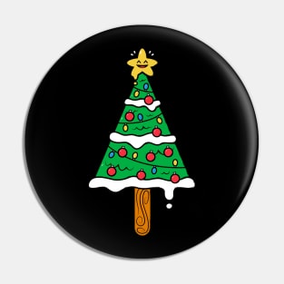 Christmas Tree Popsicle Pin