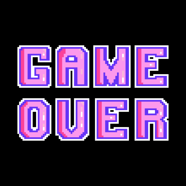 Game Over Pixel Art Retro by LThings