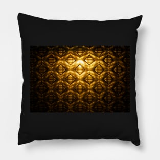 Golden ornament Pillow