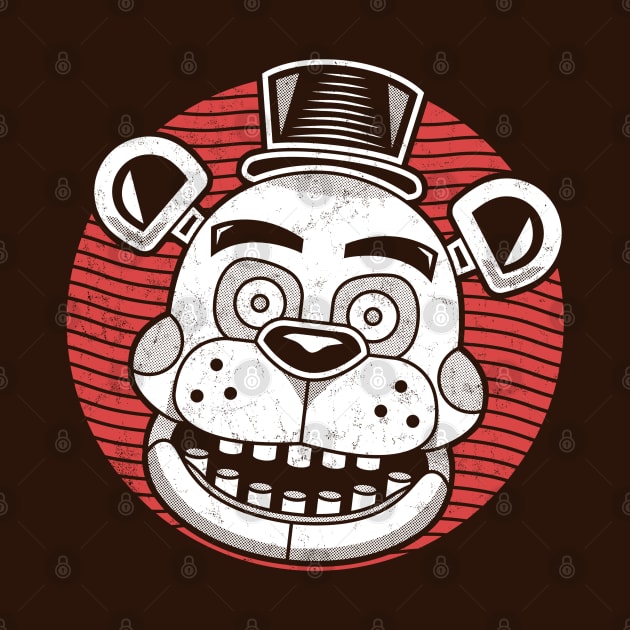 Robot Bear Freddy by logozaste