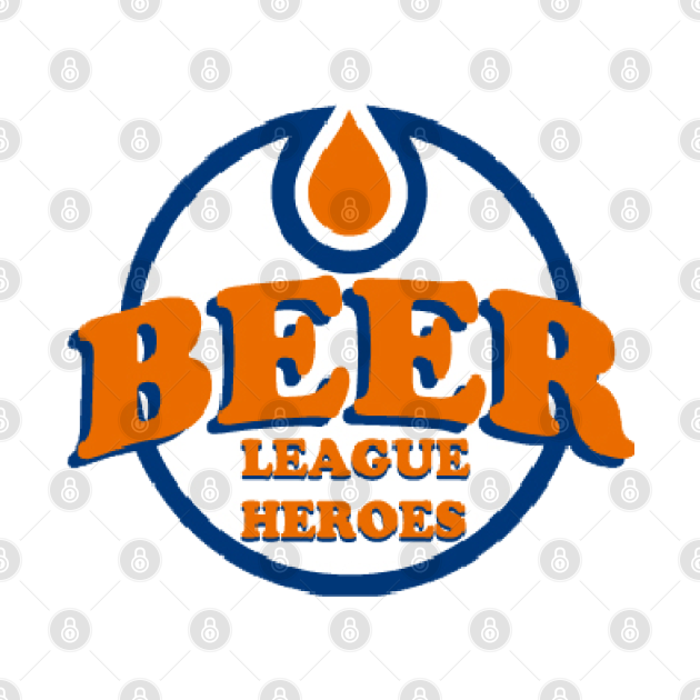 Official Beer League Heroes Shirt Nhl TShirt TeePublic
