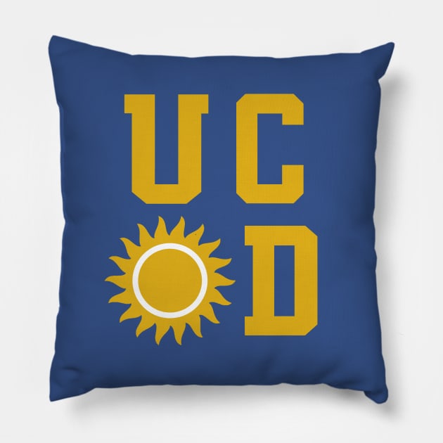 UC Sunnydale (Buffy) Pillow by fandemonium