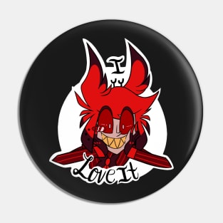 Loving Alastor Sticker Pin