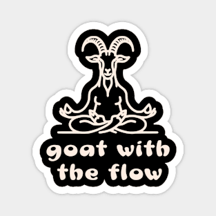 Goat Yoga Pose Magnet