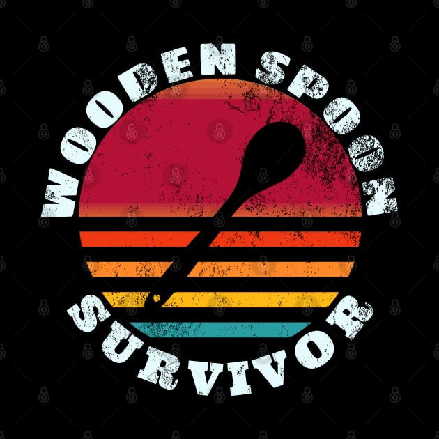 I survived the wooden spoon for wooden spoon survivor by F&L Design Co.