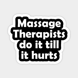 massage therapists hurt Magnet