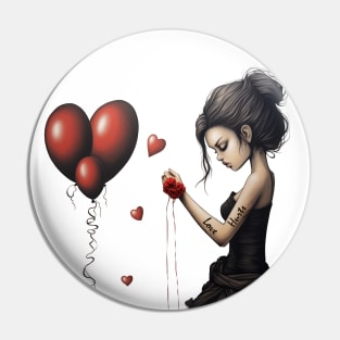 Love Hurts Pin