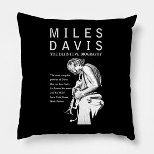 Miles Davis The Definitive Biography Pillow