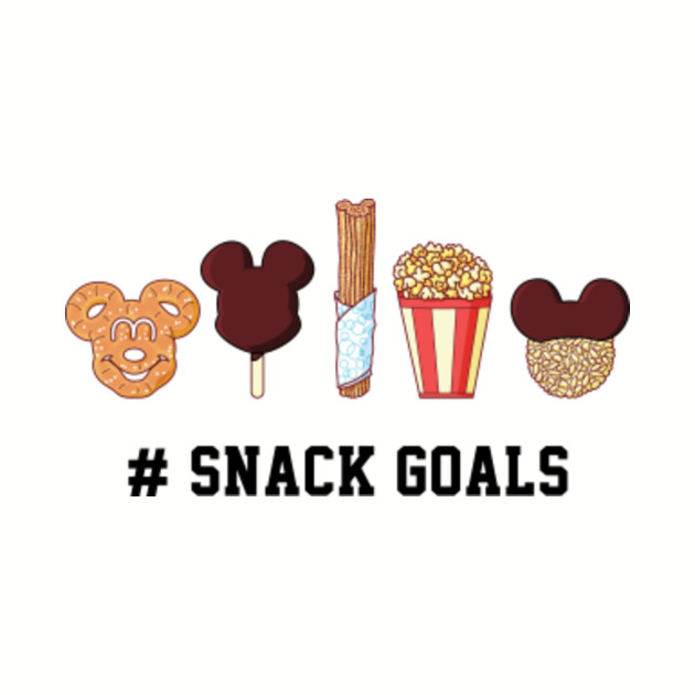 Download Snack Goals - Light - Disney - Baseball T-Shirt | TeePublic