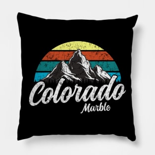 Marble Colorado Vintage Pillow